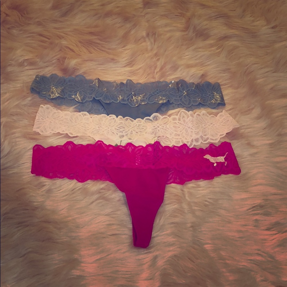 pink Victoria’s Secret underwear‘s